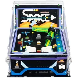 iDisplayit Acryl-Display Spezial-Edition für LEGO 11374 Flipperautomat – Öffnungen für spielbare Funktionen