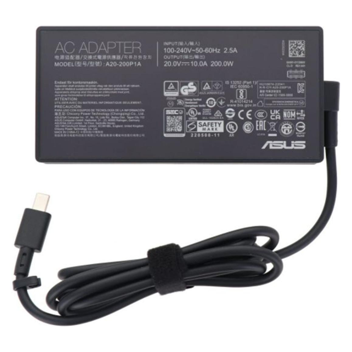 ASUS Adapter 200W 20V 3P(RECTANGLE) (200 W) (0A001-01121000)