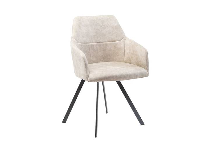 Stuhl AROSA Stoff taupe