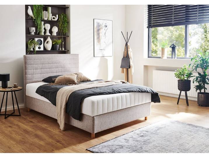 ATLANTIC home collection Stauraumbett Josie, mit Taschen-Federkernmatratze und Bettkasten