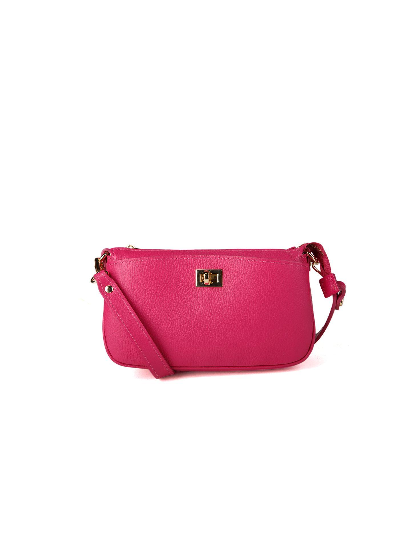 Giulia Monti Schultertasche Fuchsia