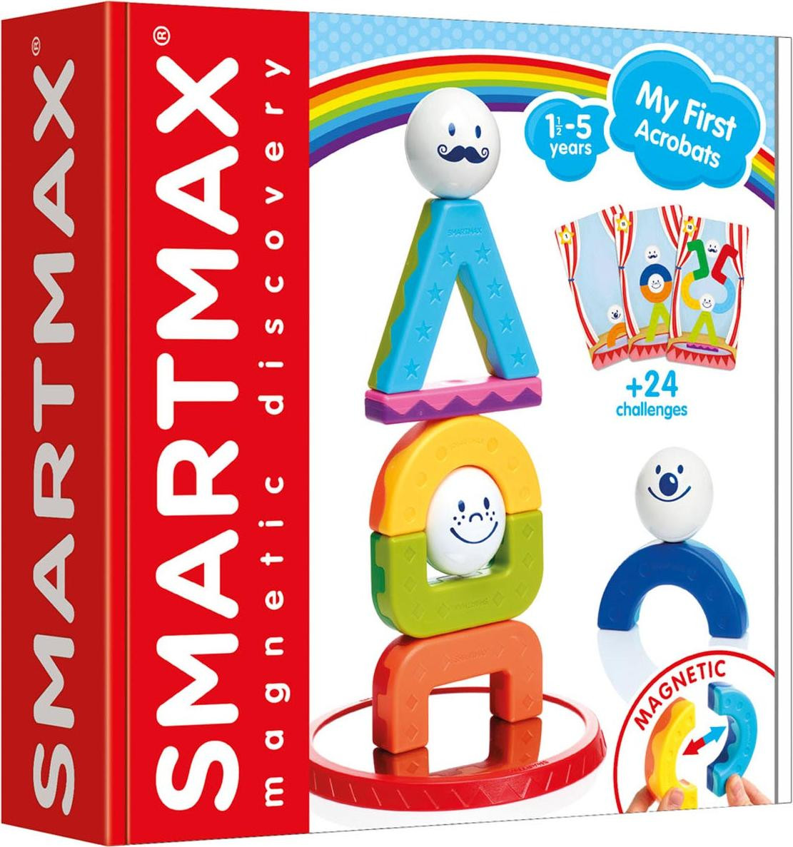 SmartMax Mijn Eerste Acrobaten, meerkleurig, geschikt voor kinderen vanaf 1 jaar