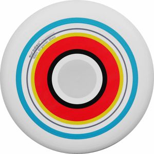 eurodisc Wurfscheibe Ultimate Summer, Wettkampfscheibe, 175g, weiß/bunt, Ø 27,5cm
