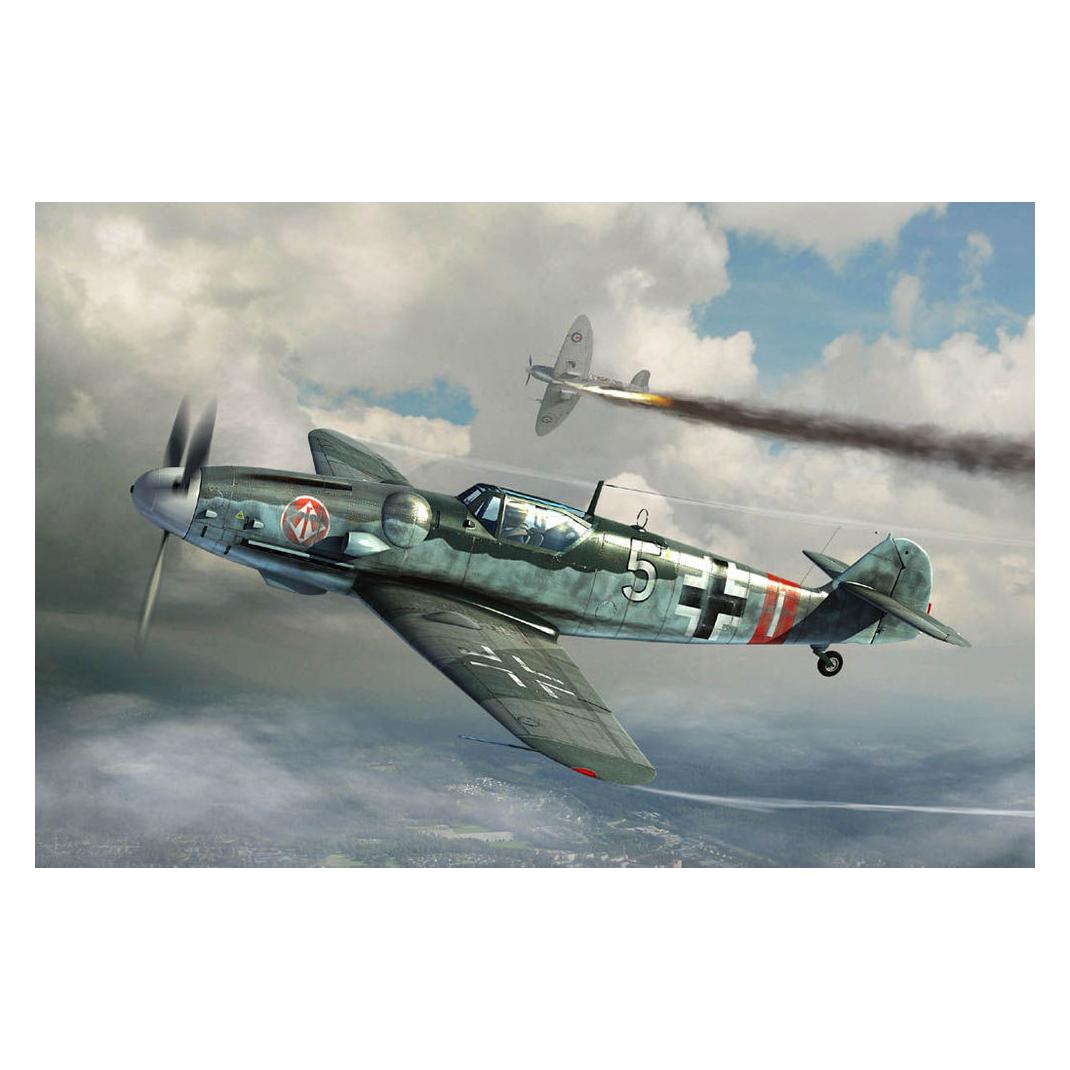 Trumpeter Messerschmitt Bf 109G-6(Late) (02297)