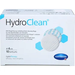 Hydroclean Kompressen 4 cm Rund Steril 10 ST