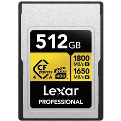 Lexar CFexpress PRO Type A Gold 512 GB
