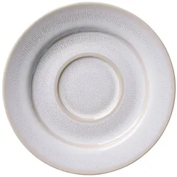6er-Set Ritzenhoff & Breker Untertasse Laredo Ø 12,5 cm Steinzeug Cremeweiß S (Small)