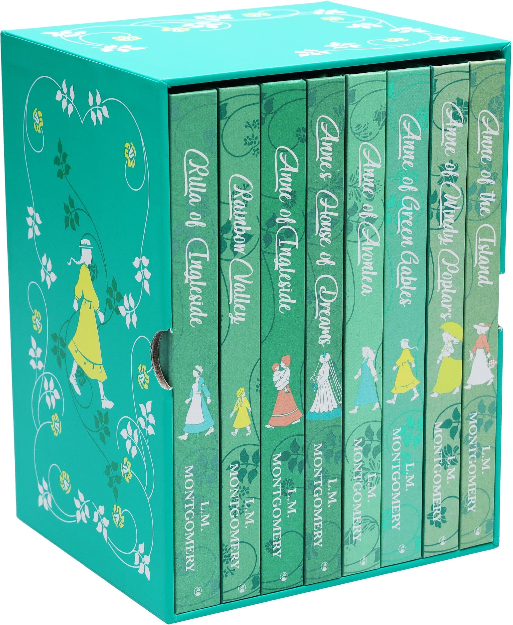 Anne of Green Gables By L. M. Montgomery 8 Books Deluxe Box Set - Ages 9-14 - Hardback Classic Editions