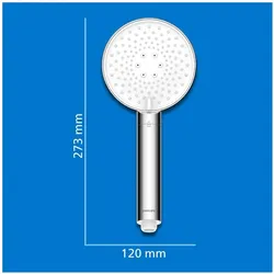 Philips, Duschbrause, ASH1516CH/10 Duschbrause mit Filter (3 Strahlarten)