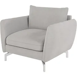 SESSEL Elou Silber Microfaser
