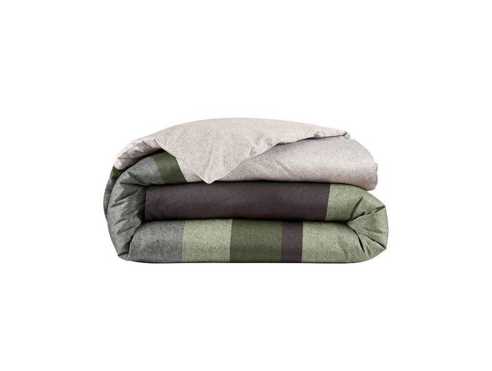 Hugo Boss Bettwäscheset, Waldgrün, Textil, 160x210 cm, Heimtextilien, Bettwäsche, Bettwäsche