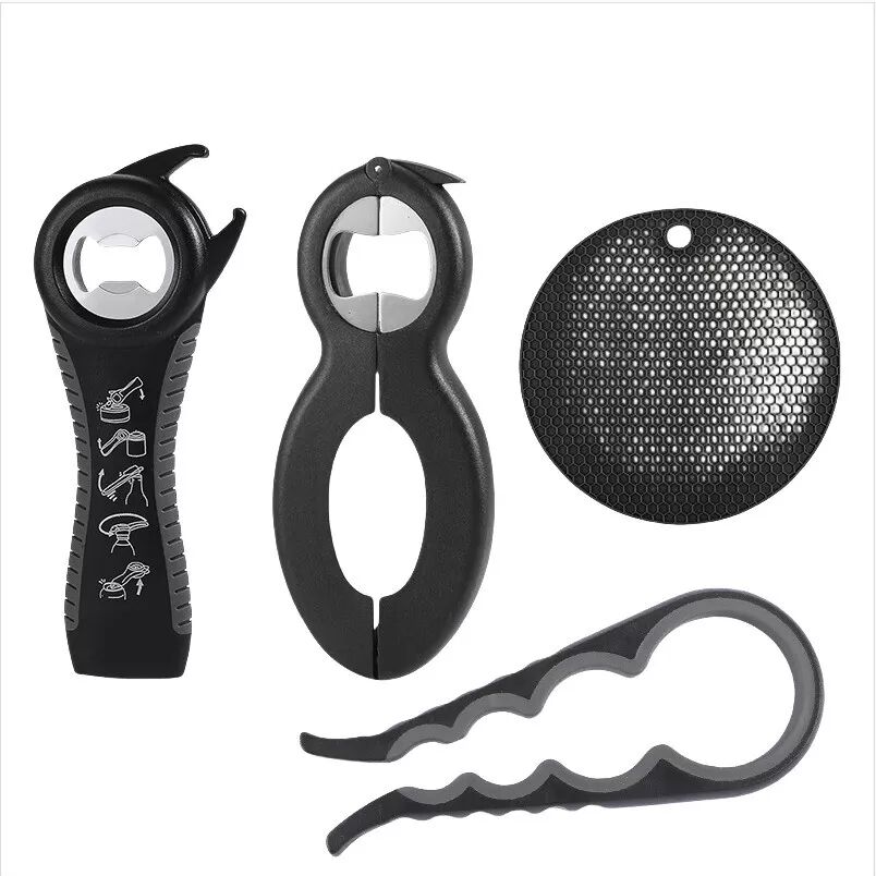 INF Multi-Öffner-Set: Glas-, Flaschen- und Dosenöffner für alle