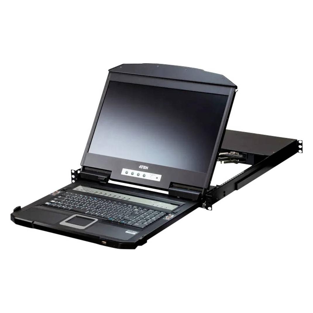Aten CL3884NW CH KVM-Switch 4-Port Multi-View 18,5"-LCD (USB HDMI) CH-Layout (CL3884NW CH)