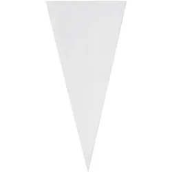 1000 Spitztüten, PP-Folie 40 μm 180 x 370 mm, transparent