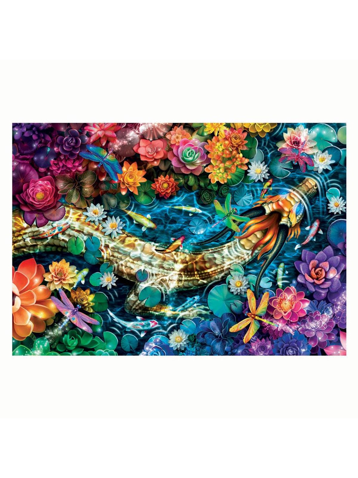 Clementoni Jigsaw Puzzle Artwork Koi River 1000 pcs. 2D Puzzles