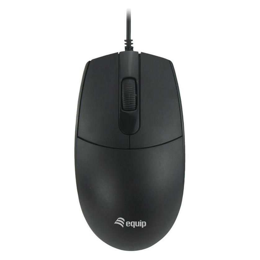 equip Optische Maus USB-C Comp. Rechts-Linkshänder 1.5m sw (Kabelgebunden) (245117)