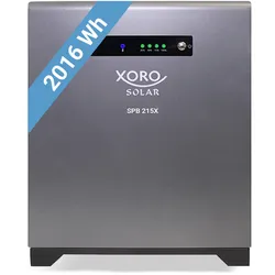 MAS ELEKTRONIK XORO SOLAR SPB 215X Erweiterungsakku 2.016 Wh für SPS 2150 & 2155, LiFePO4, bis 6.048 Wh, IP65