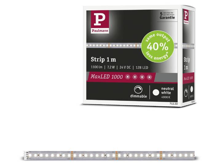 Paulmann MaxLED 1000 LED Strip Neutralweiß Erweiterung
