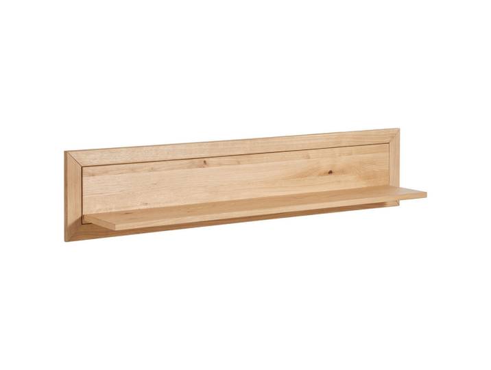 Cantus Wandboard, Asteiche Wildwuchs, Holz, Asteiche, furniert, 130x27x24 cm, Küchen, Küchenmöbel, Küchenregale