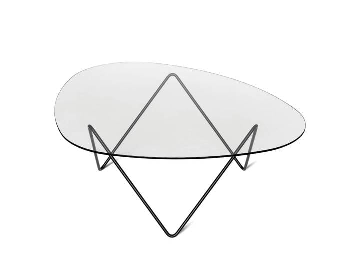 GUBI Pedrera Couchtisch Schwarze Beine