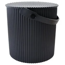 omnioutil Eimer Mittel L schwarz 10l