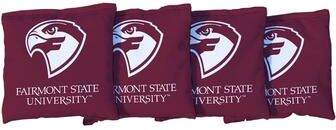 Skip's Garage Fairmont State Maroon Cornhole Bags