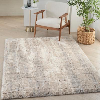 Nourison Luxurious Shag Ultra Plush Glam Abstract Area Rug