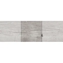 Del Conca Monteverde2 Grigio HMN205 40x40x2 cm Terrassenplatte Schnittmuster Matt Strukturiert