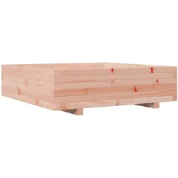 vidaXL Pflanzkübel 90x90x26,5 cm Massivholz Douglasie