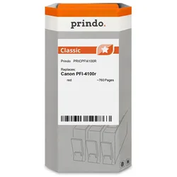 Prindo, Druckerpatrone, kompatibel mit Canon PFI-4100r (R)