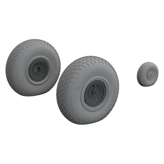 Eduard B-17F wheels cross tread 1/48 (6481024)