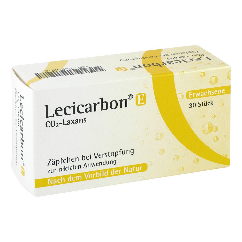 athenstaedt GmbH & Co KG Lecicarbon E CO2-Laxans für Erwachsene 04018818