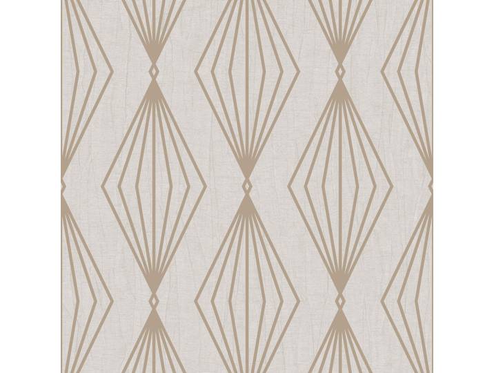 Boutique Vliestapete Marquise Geo 1000x52cm, Beige, Papier, Kunststoff, Grafikmuster, Vintage, Rechteckig, 52x1000 cm, Tapeten & Wandverkleidungen, Vliestapeten