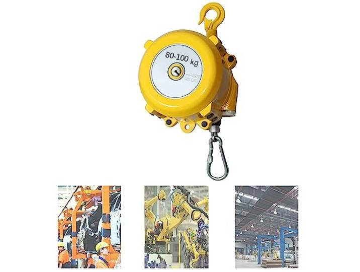 Federzug aus legiertem Stahl Mehrere Tragfähigkeiten for Aufhängen von Werkzeugen: Einziehbarer Haken(80-100kg)