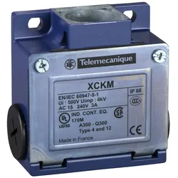 TE Sensors, Systemstromversorgung, Antriebskopf NO+NC M20 XCK-M