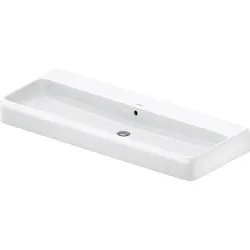 Duravit Collection One Aufsatzwaschtisch, 1200x470mm, mit Überlauf, Unterseite geschliffen und glasiert, DuraCeram, 2382120028, Farbe: ohne Hahnloch