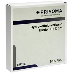 Hydrokolloid-verband Border 10x10 cm 5 St