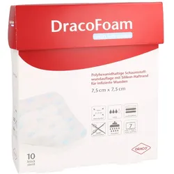 Dracofoam Infekt haft sensitiv Wundauf.7 10 St