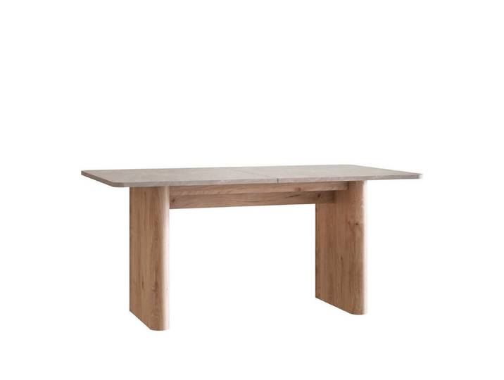 Newroom Esstisch Helle Eiche 160 cm, ausziehbar bis 200cm Sandstein Helle Eiche Küchentisch Speisetisch