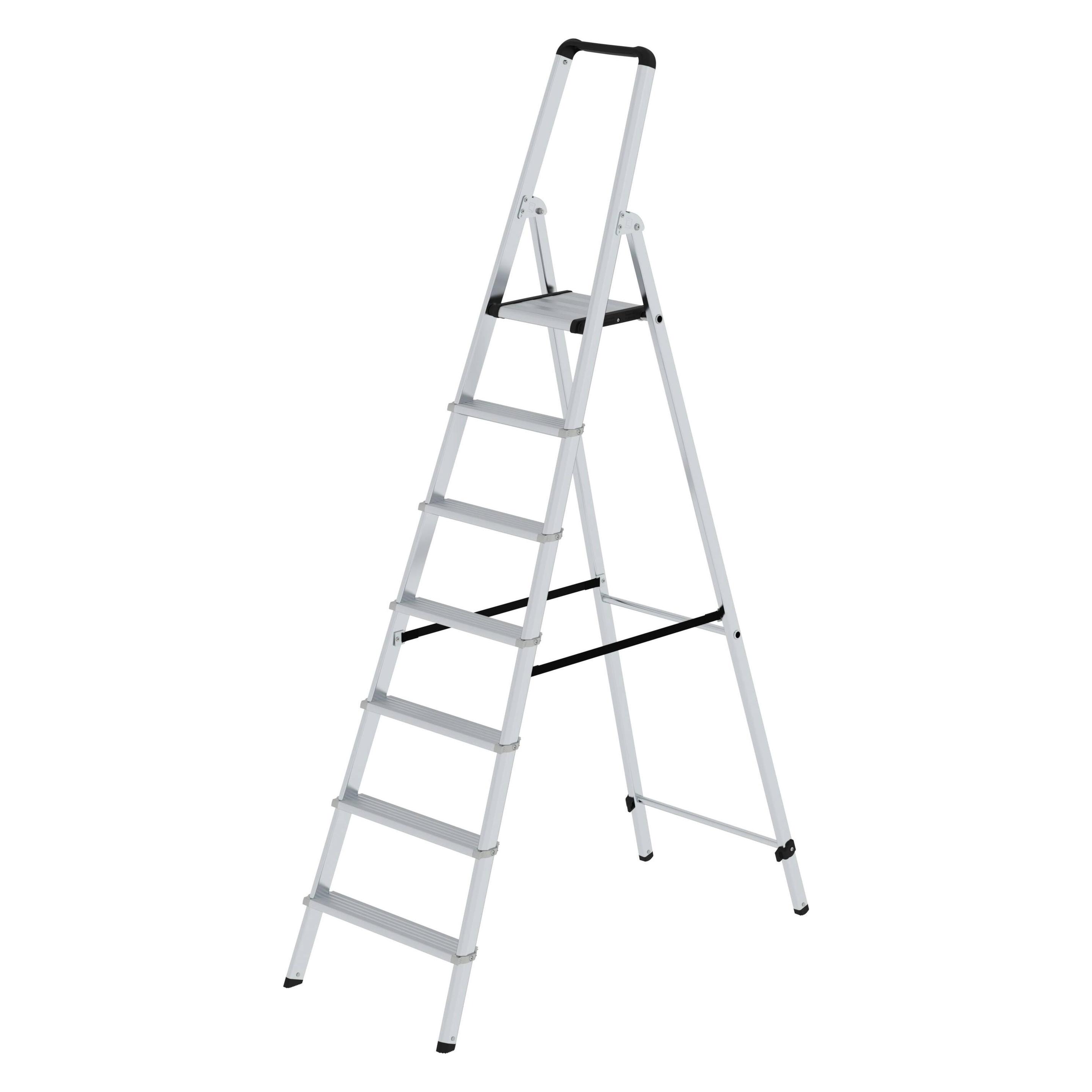 Munk ML Stufen-Stehleiter einseitig begehbar 7 Stufen (Stehleiter) (228733)