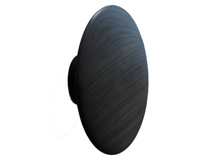 Muuto - Wandhaken 'The Dots' single large, schwarz