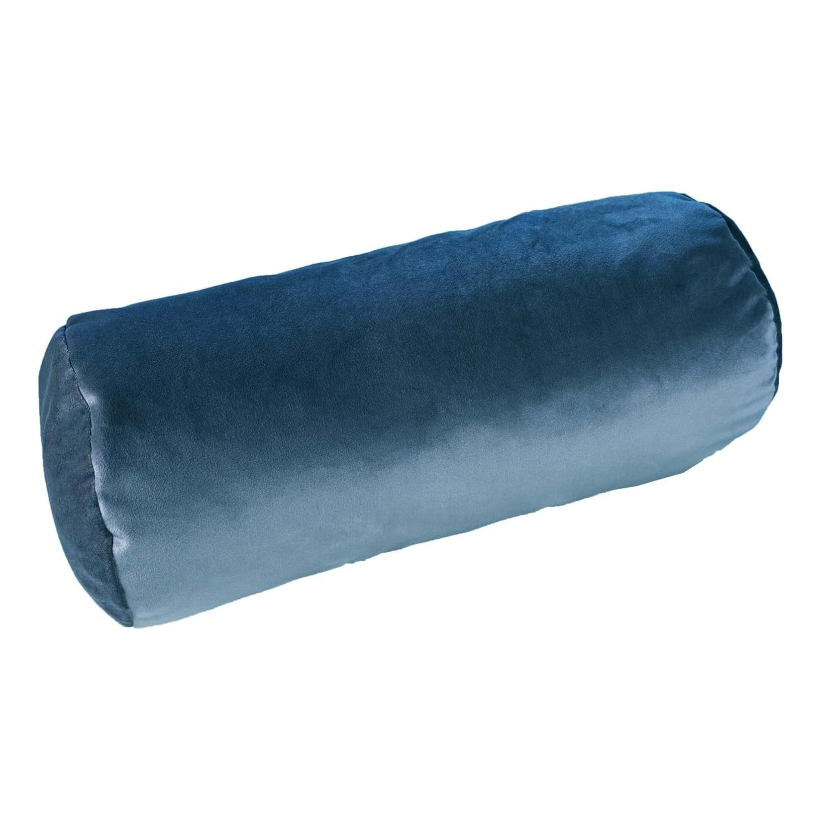 Nackenrolle Cozy Samt petrol