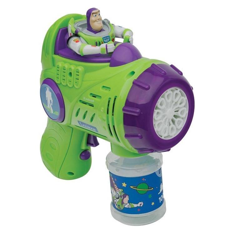Lexibook - Toy Story Electronic Bubble gun with 3D figurine and light & sound effects (PRB30TS) (PRB30TS)