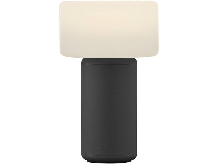 Akku-Tischleuchte - Farbe: schwarz - LED - Material: Aluminium/Acryl- LED Energiesparlampe
