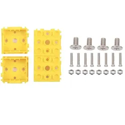 seeed Grove - Wrapper 1x1, gelb, 4er Pack