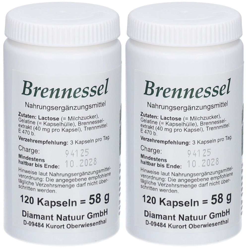 Brennessel Kapseln x2 2x120 St