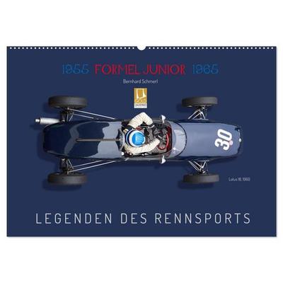 Legenden des Rennsports - Formel Junior 1955-1965 (Wandkalender 2027 DIN A2 quer), CALVENDO Monatskalender