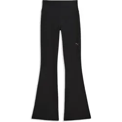 PUMA Damen Fitness / Workout Tights Tights lang Da W Cloudspun Flare Tight, Größe S in Schwarz Schwarz