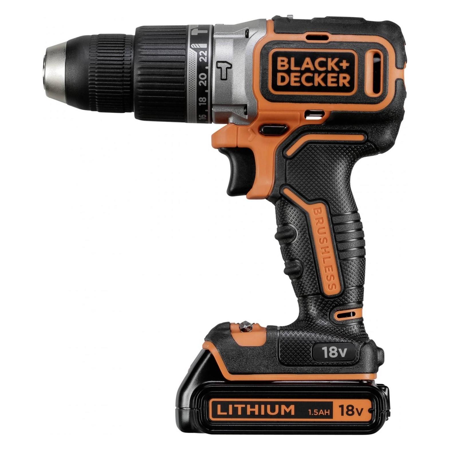 Black & Decker BL188KBQW AkkuSchlagbohrschrauber (Schlagbohrschrauber) (BL188KB-QW)