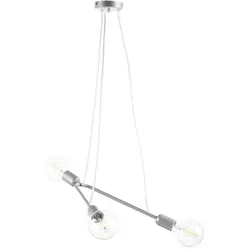 Pendelleuchte Boomerang argento Silber max. 22 Watt